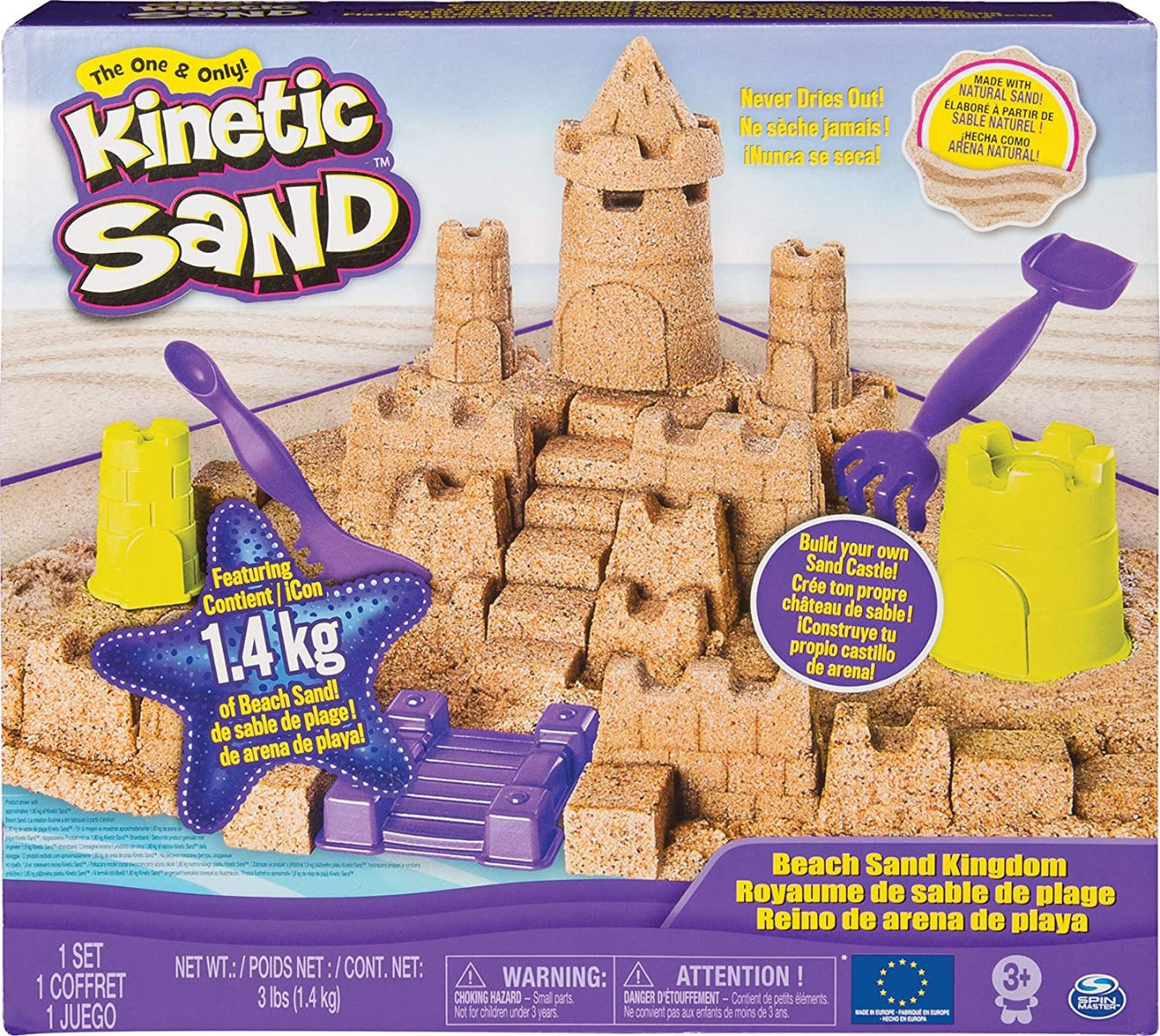Buy Kinetic Sand Beach Sand Kingdom Playset | Yallatoys.com