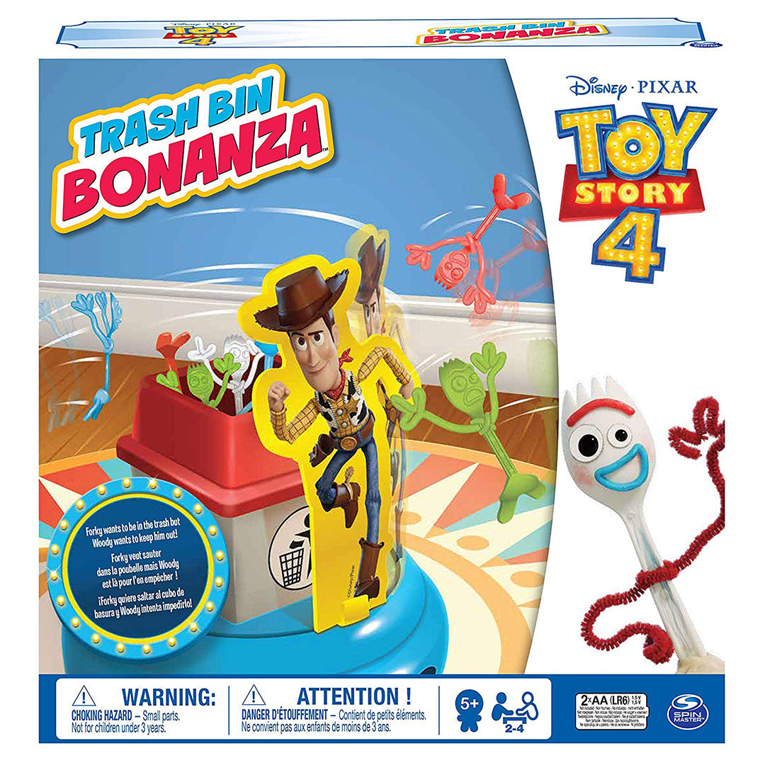 Buy Spin Master Cardinal Games Toy Story 4 Trash Bin Bonanza Multi Colours | Yallatoys.com