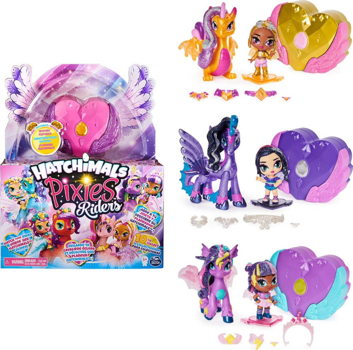 Buy Hatchimals Pixies Riders (Sold Separately Subject to Availability) | Yallatoys.com