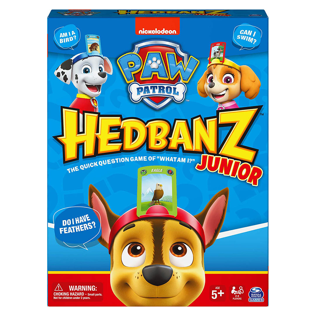 Buy Spin Master Hedbanz Junior Paw Patrol Picture Guessing Board Game | Yallatoys.com