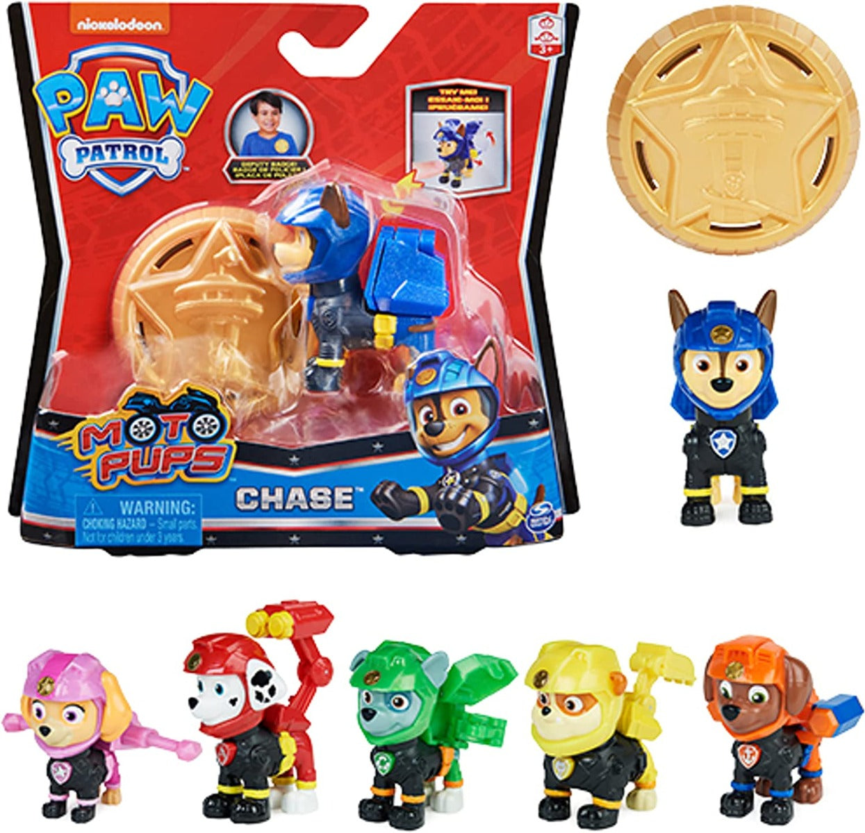 Buy Paw Patrol Moto Pups Hero Figures (Sold Separately Subject to Availability) | Yallatoys.com
