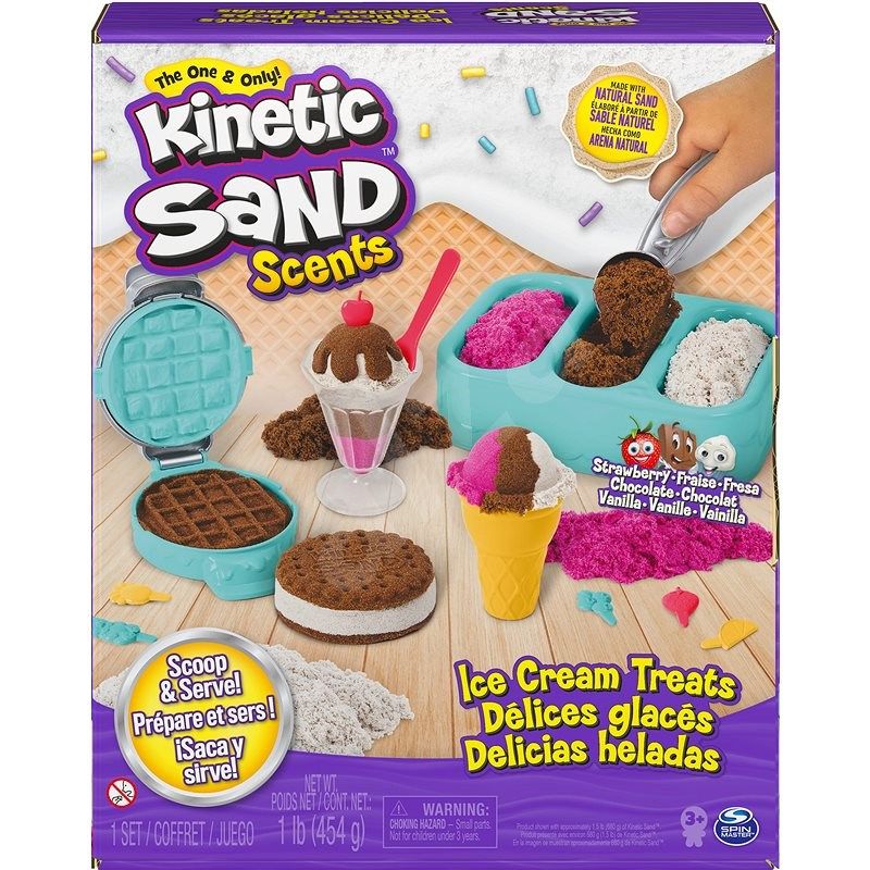 Buy Kinetic Sand Ice Cream Treats | Yallatoys.com
