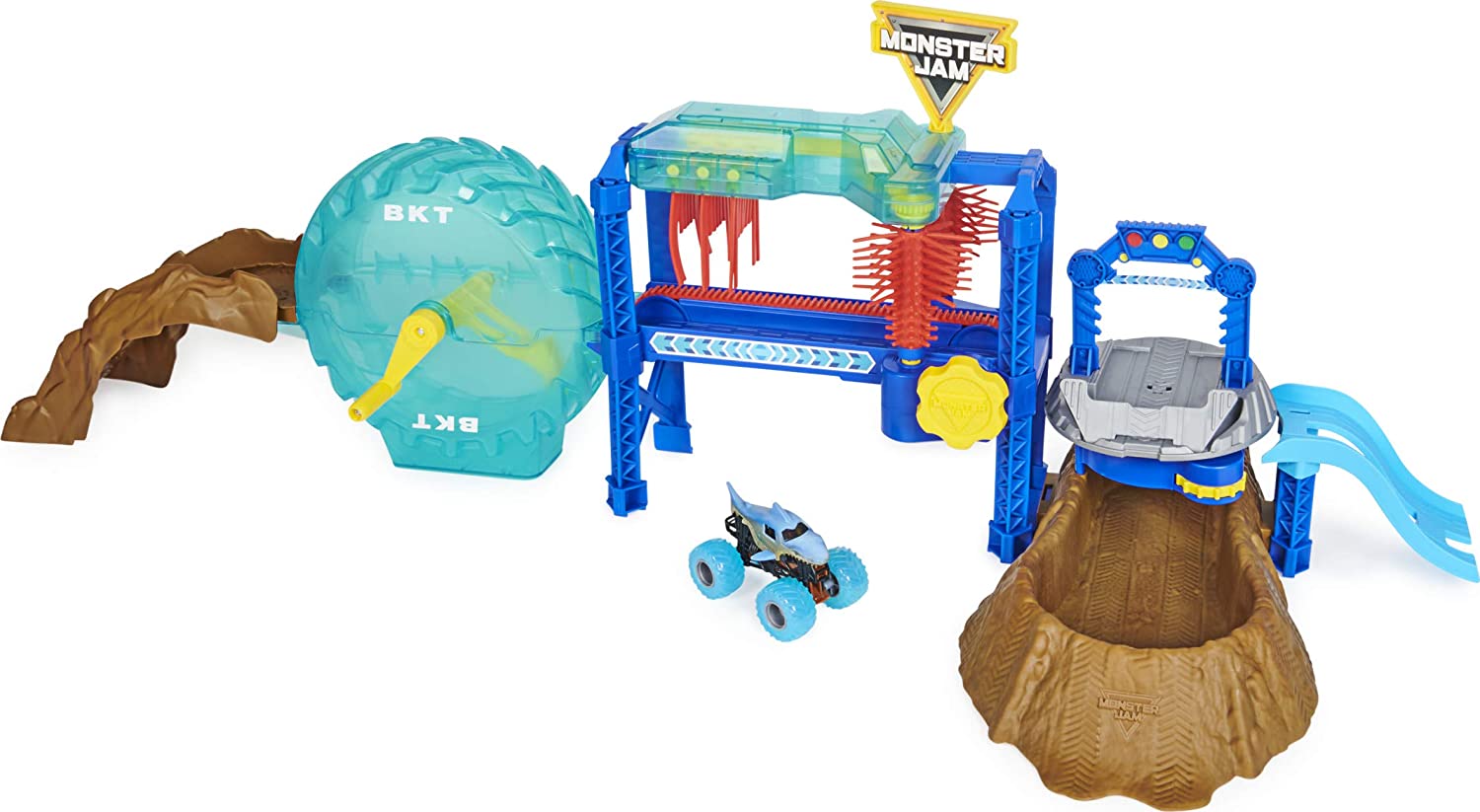 Buy Monster Jam Car Wash Playset | Yallatoys.com