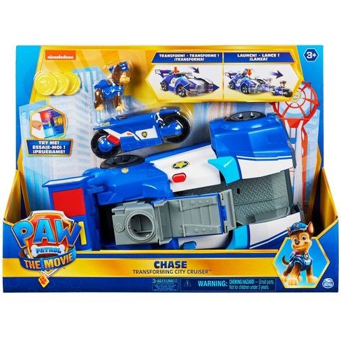 Buy Paw Patrol Movie Chase Transforming City Cruiser Car | Yallatoys.com