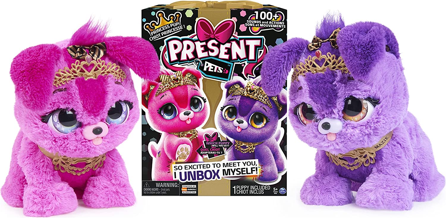 Buy Present Pets Princess Puppy Interactive Plush Toy (Sold Separately Subject to Availability) | Yallatoys.com