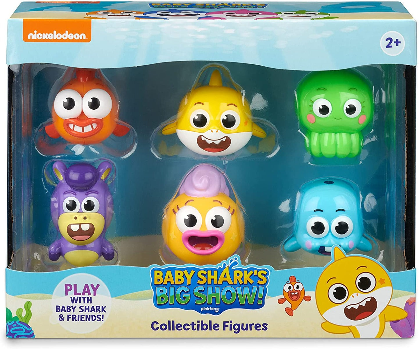Buy Baby Shark Big Show 6Pack Collectible Figures | Yallatoys.com