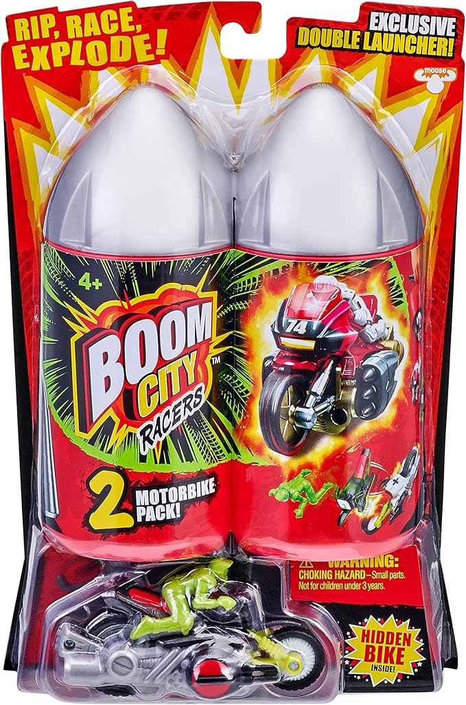Buy Boom City Racers Series 2 Exploding Motorbike 2 Pack 40080 | Yallatoys.com