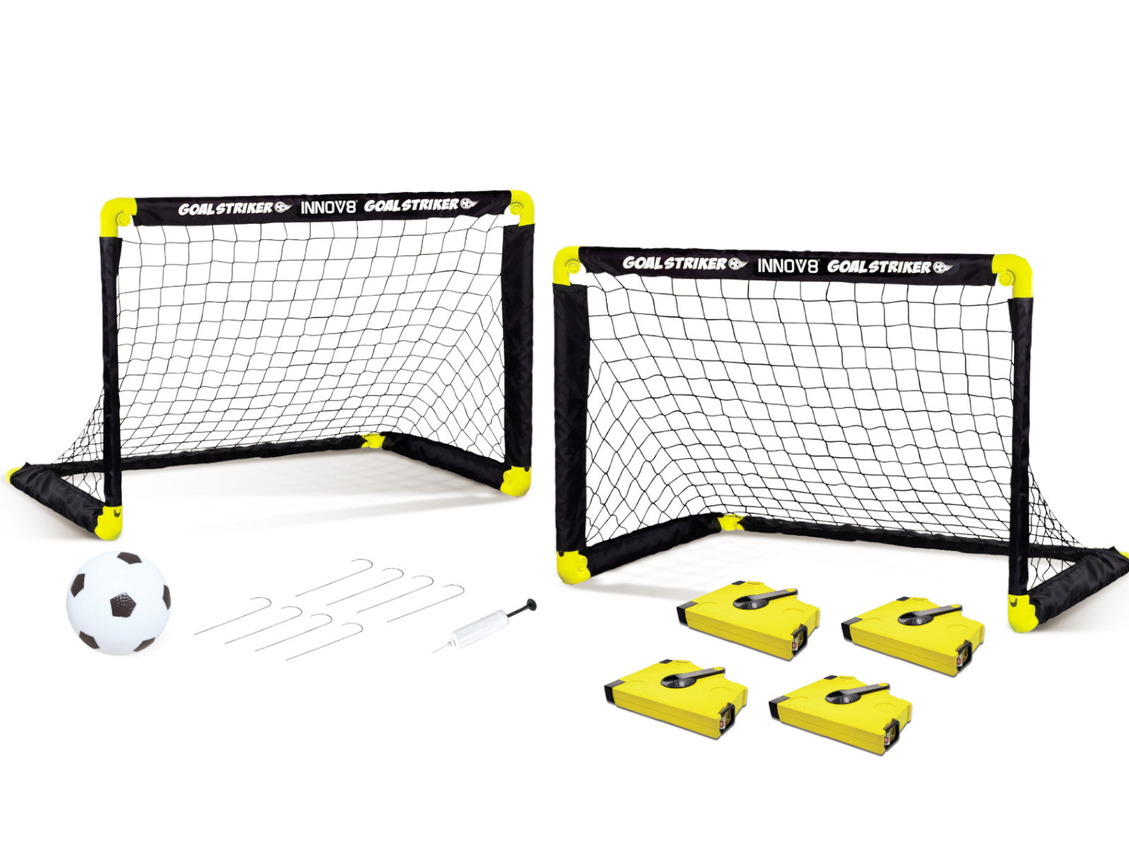 Buy Goal Striker Anywhere Soccer Match Portable Set | Yallatoys.com