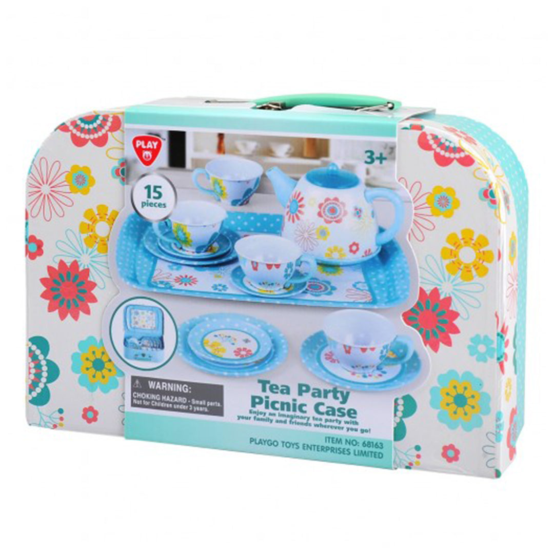 Buy Playgo Tea Party Picnic Case 15 pieces | Yallatoys.com