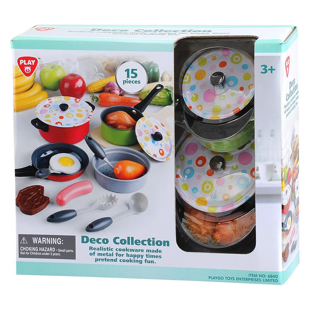 Buy Playgo Deco Collection in Realistic Coockware made for Happy Times | Yallatoys.com