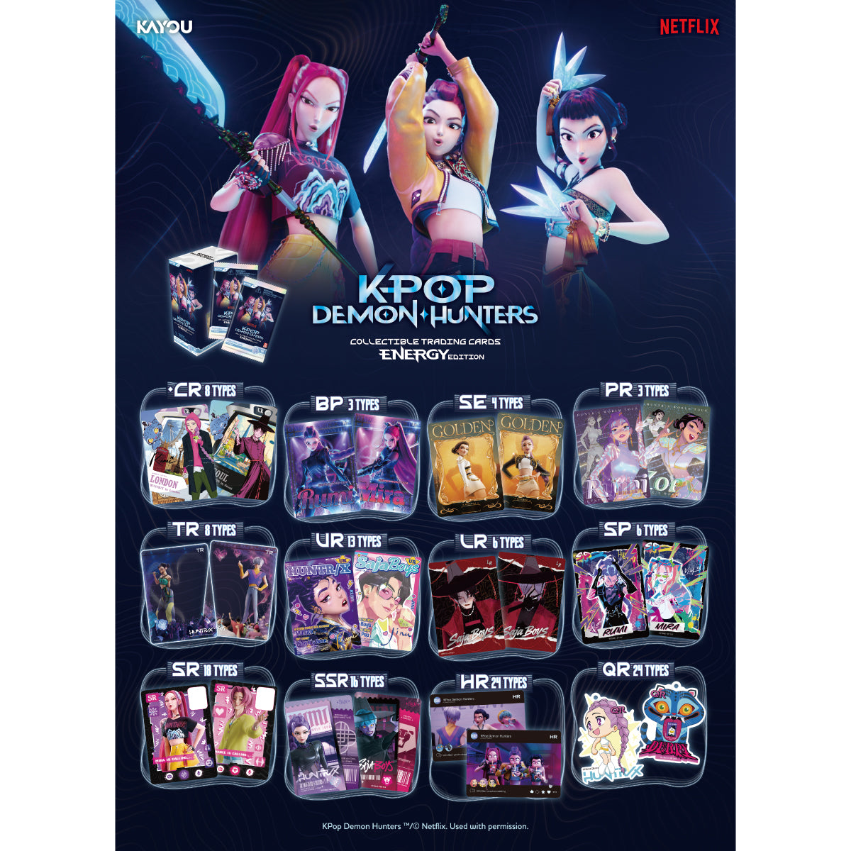 K-Pop Demon Hunters Classic Cards