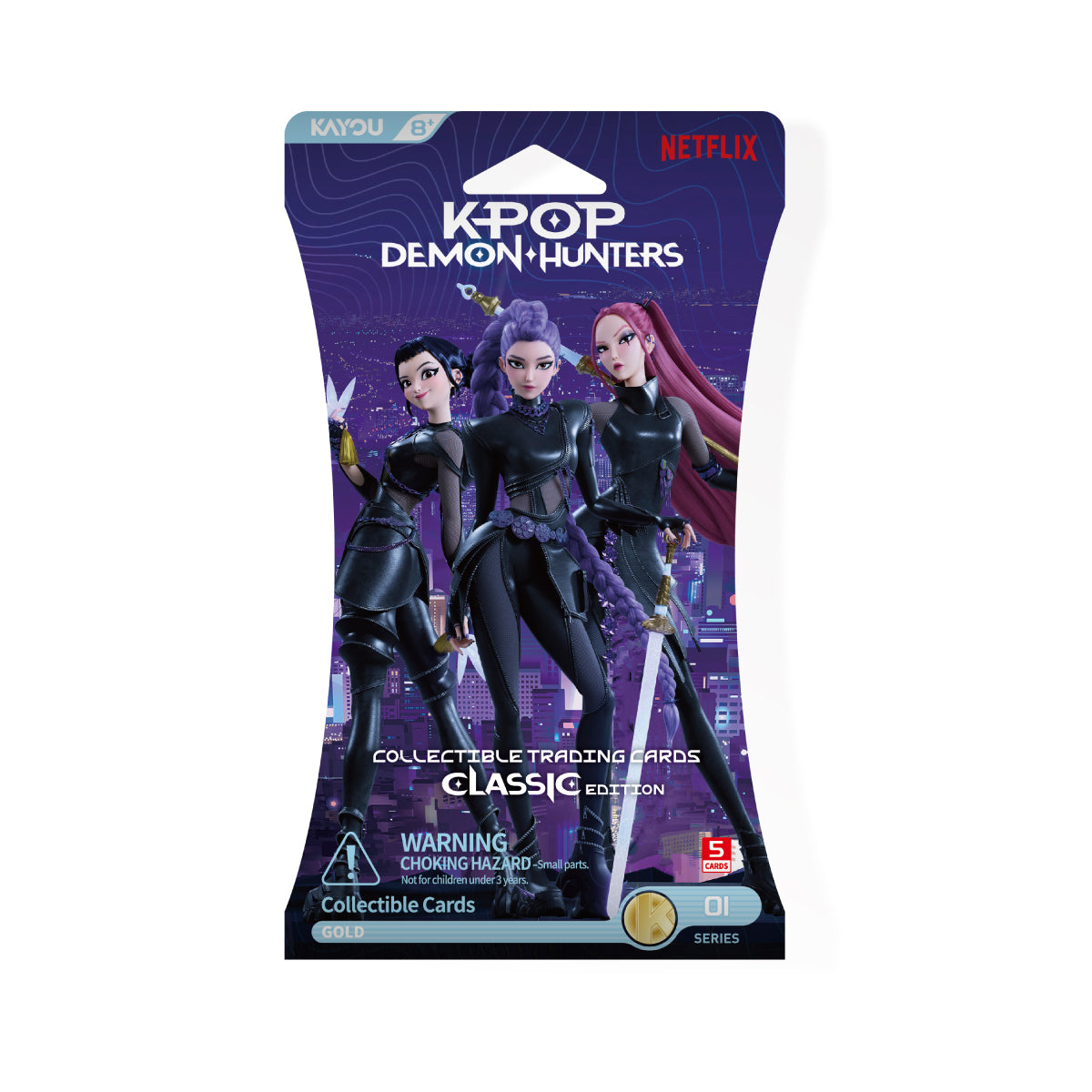 K-Pop Demon Hunters Collectible Trading Card Booster-Classic Edition
