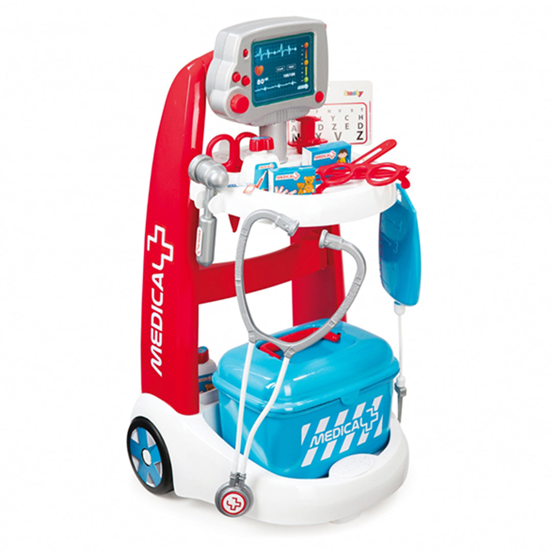Buy Smoby Medical Trolley | Yallatoys.com