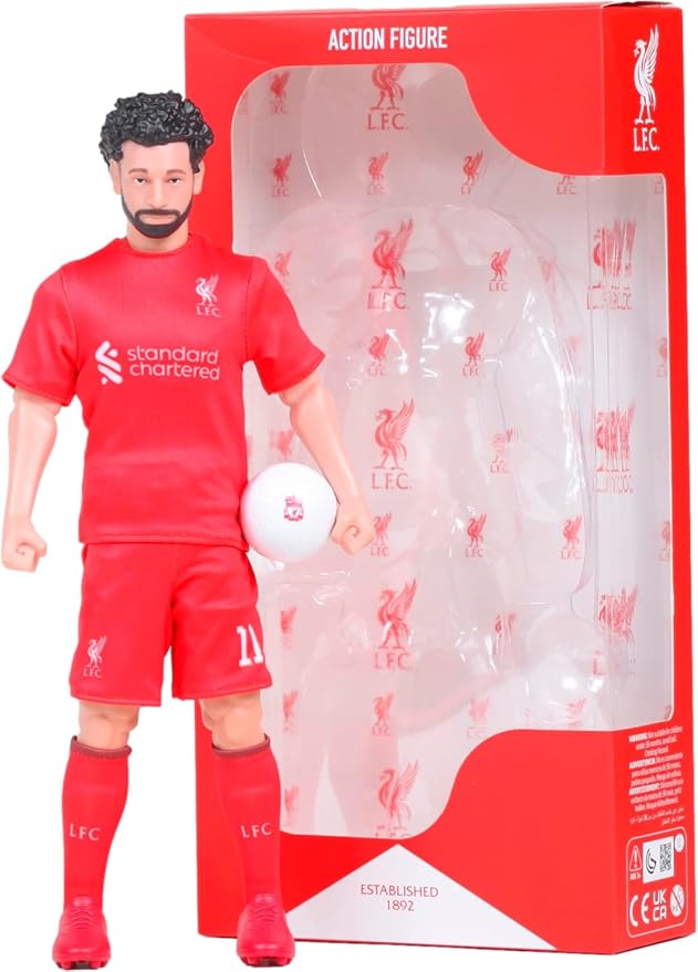 Buy Sockers officially licensed soccer heros figurines mohamed salah | Yallatoys.com