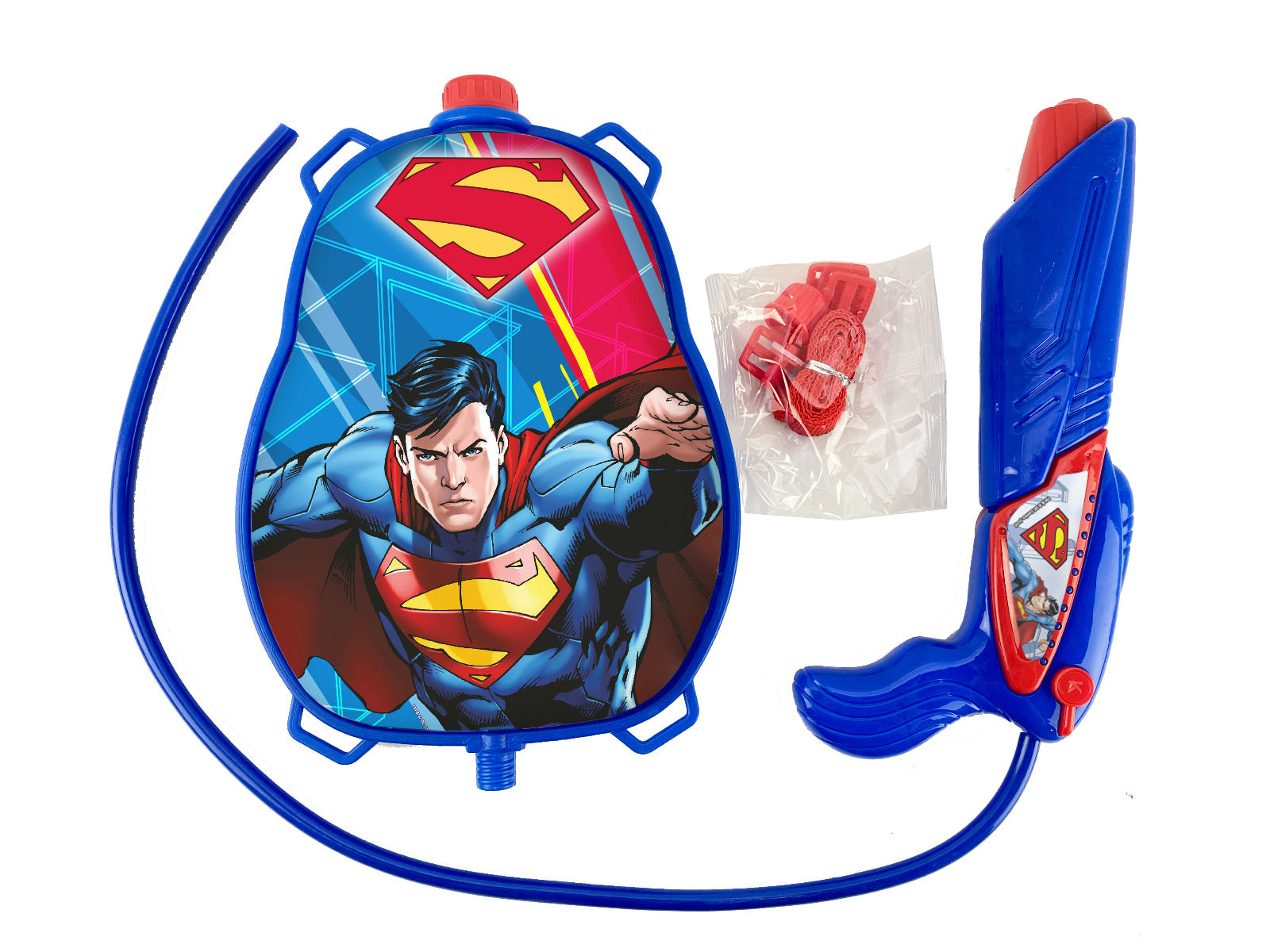 Buy Superman Water Gun with Backpack (Sold Separately Subjected To Availability) | Yallatoys.com