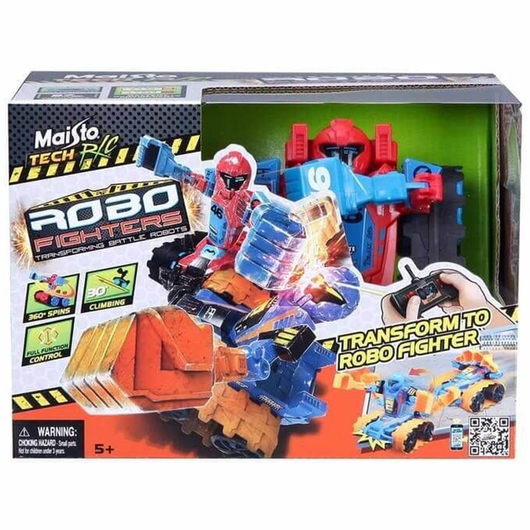 Buy Maisto Stunt Series 2 Pack Remote Control Scale Robo Fighters | Yallatoys.com