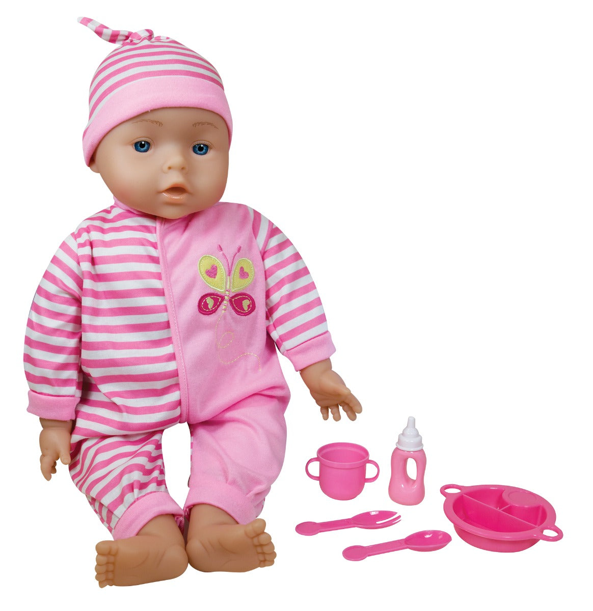 Buy Lissi Dolls 46cm Talking Baby With Feeding Accessoires | Yallatoys.com