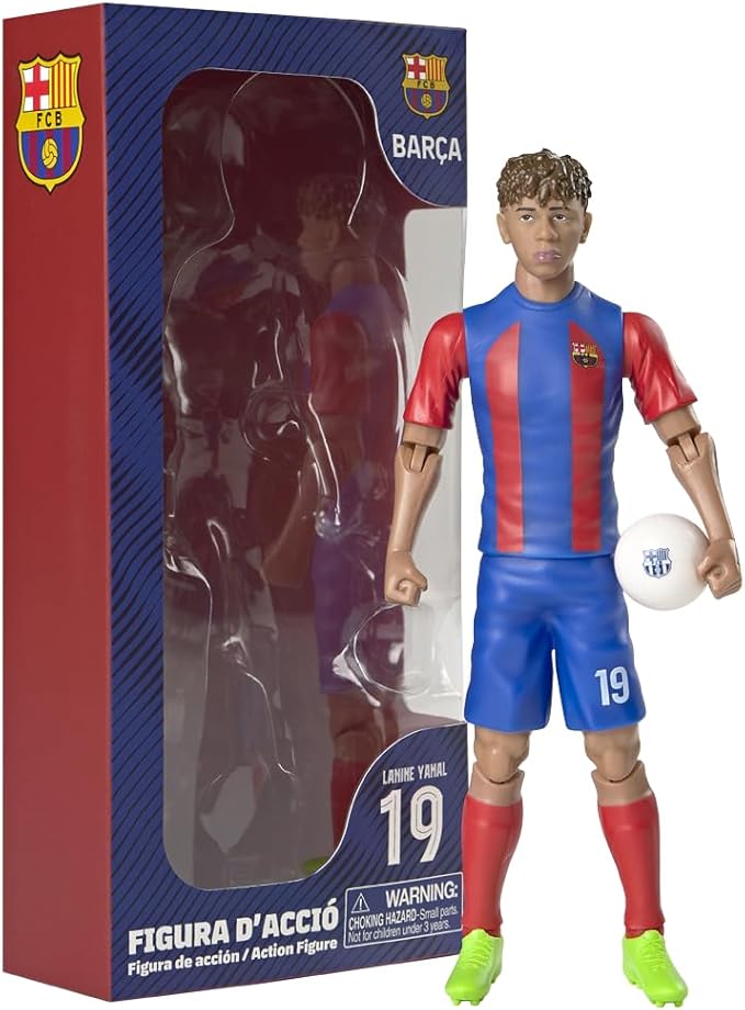 Buy Sockers banbo toys fc barcelona lamine yamal collectible soccer action figure | Yallatoys.com