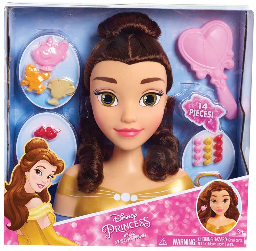 Buy Disney Princess Basic Belle Styling Head | Yallatoys.com