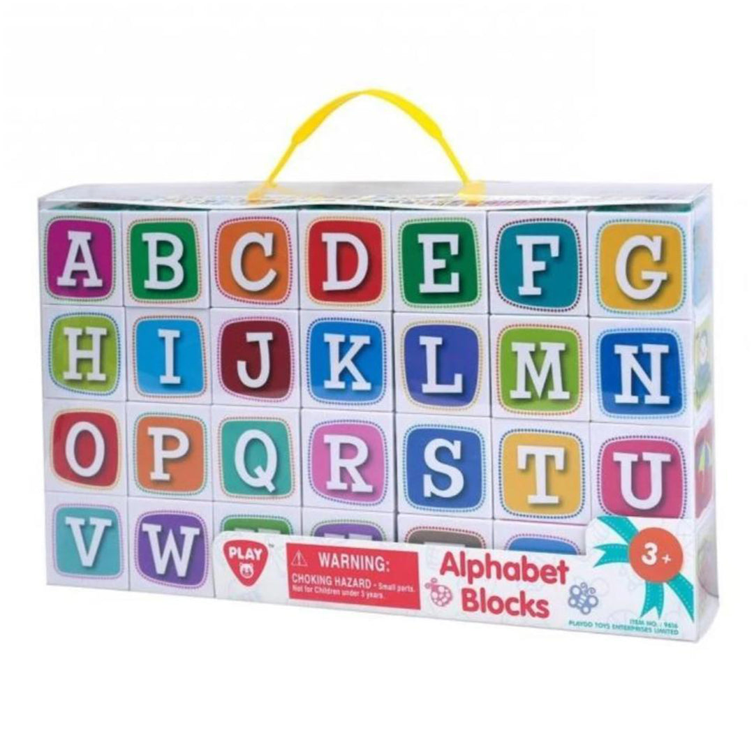Buy Playgo Alphabet Learning Blocks 28 Pieces | Yallatoys.com