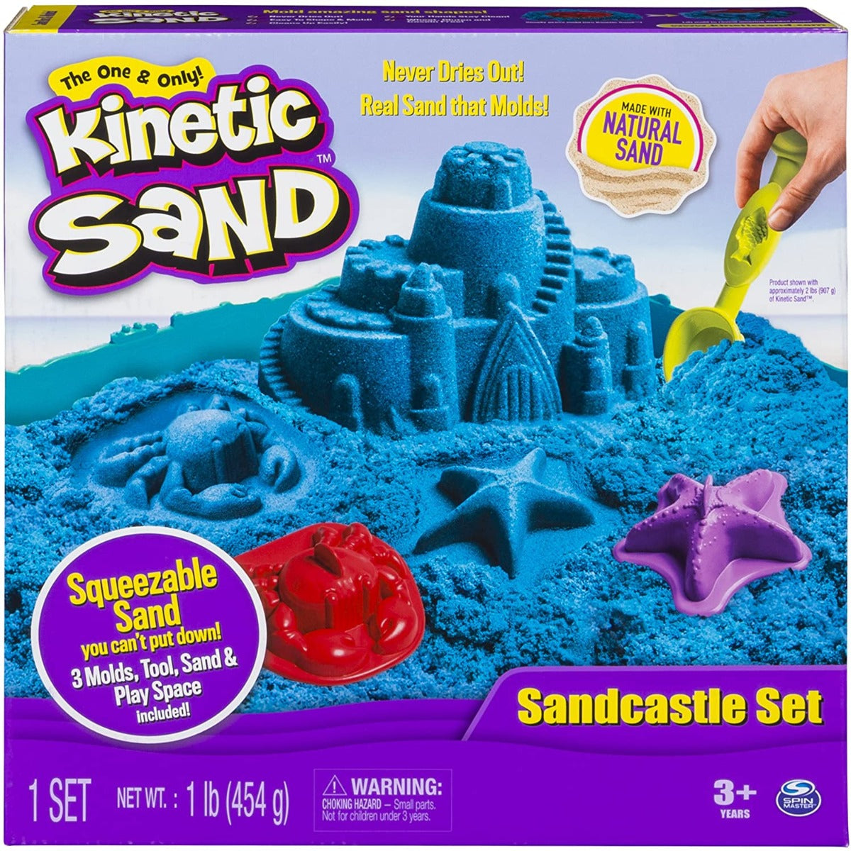 Buy Kinetic Sand Box Set (1lb) | Yallatoys.com