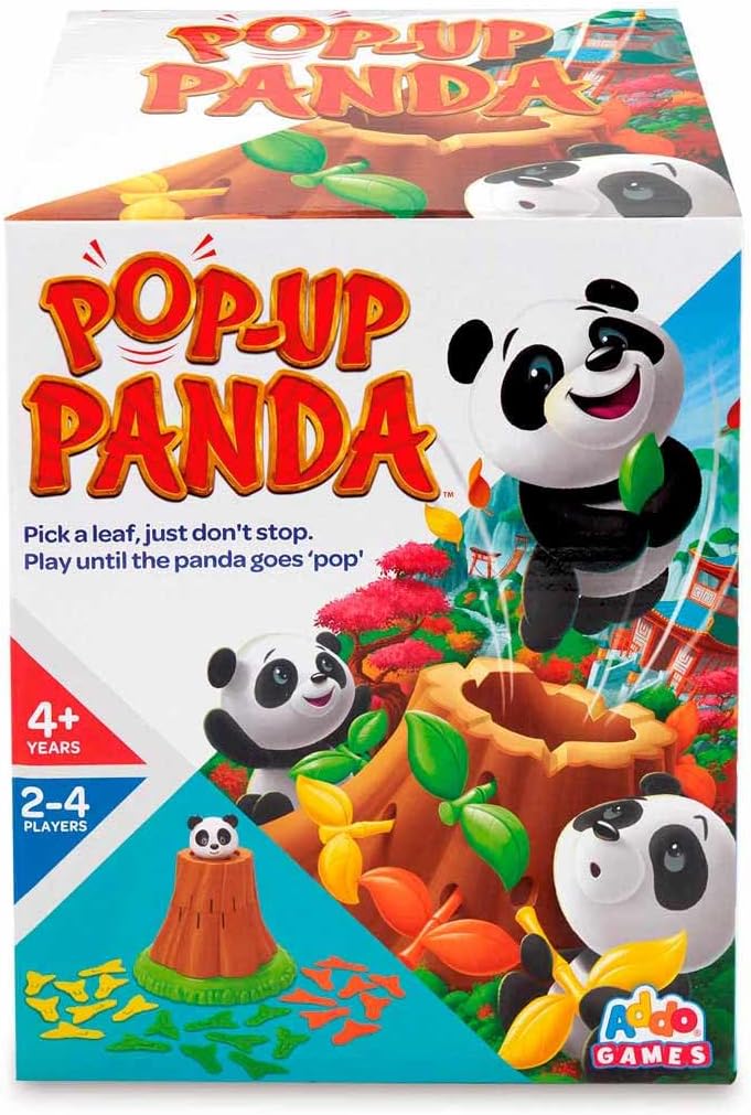 Addo Games Pop Up Panda Family Board Game