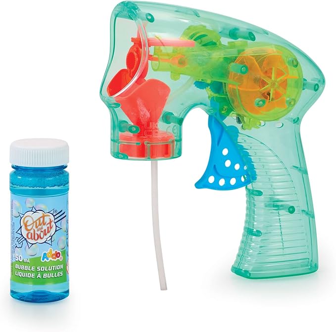 Addo Out and About Light Up Bubble Blasters 2Pack Assorted