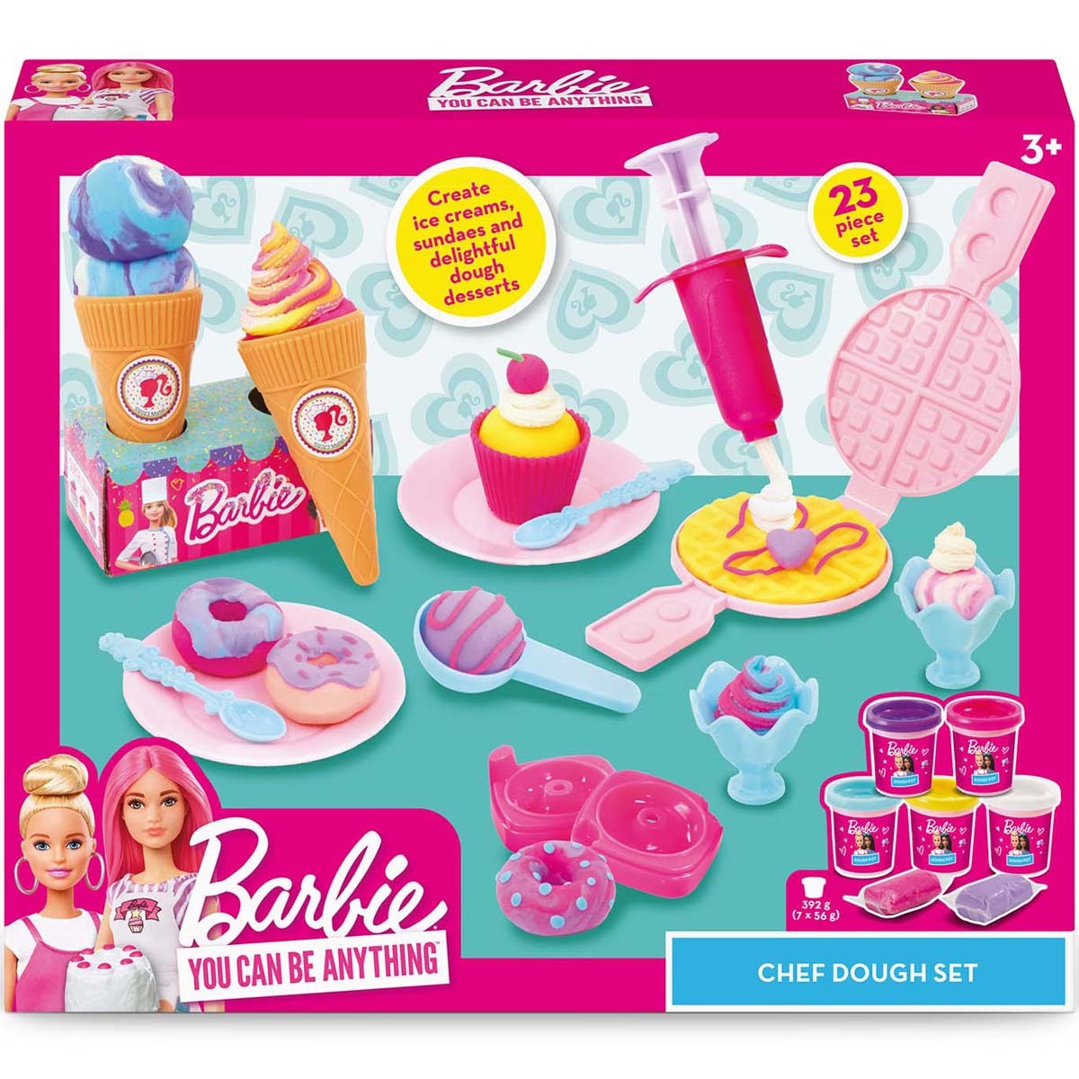 Addo Barbie Chef Dough Playset
