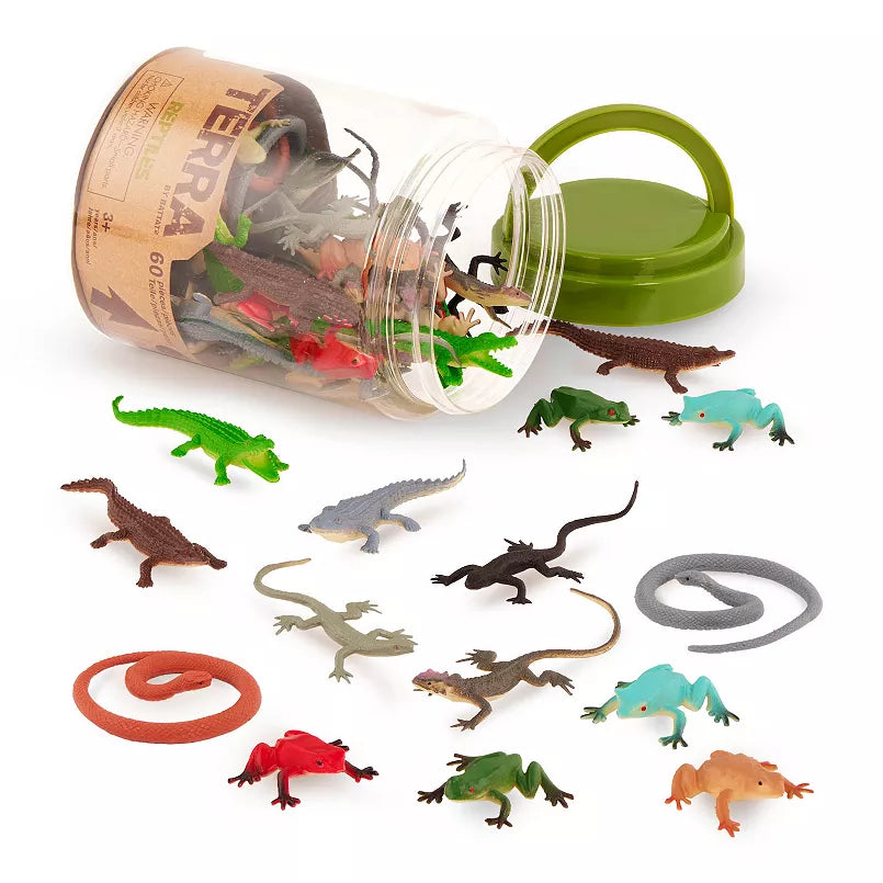 Reptiles In Tube