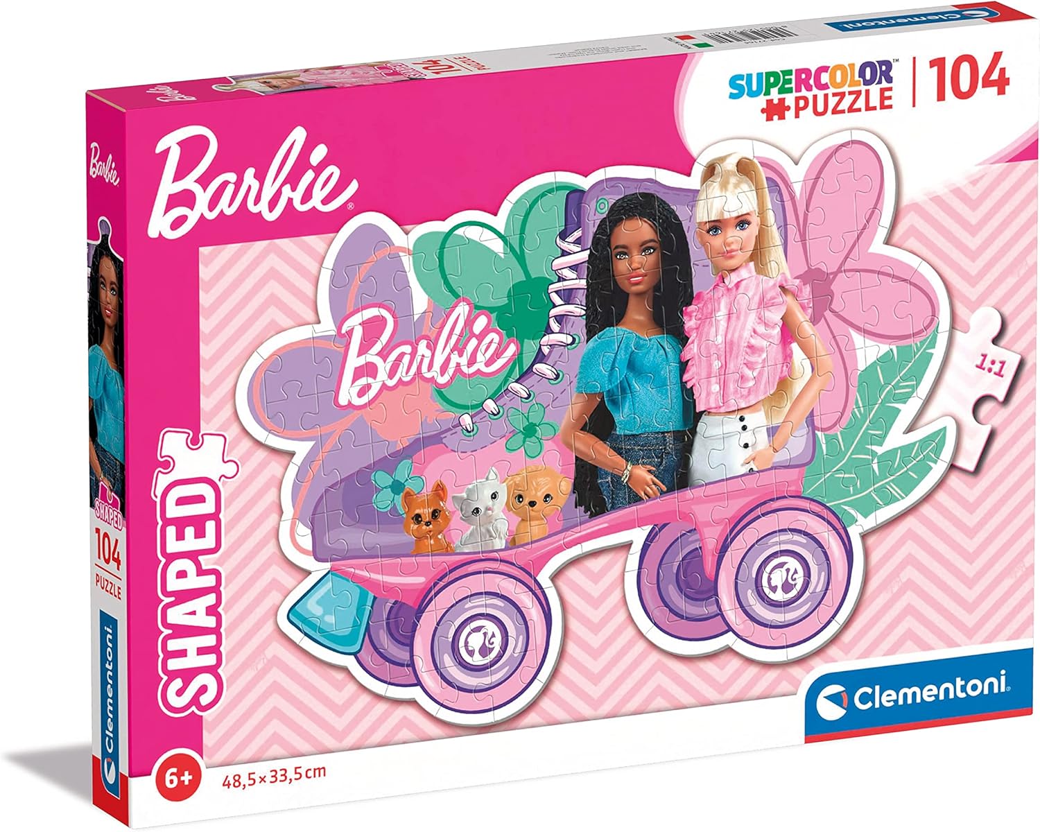 Barbie & Skate Summer Jigsaw Puzzle 104pcs