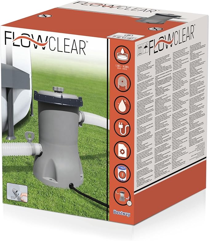 Bestway Flowclear 530gal Filter Pump Swimming Pool