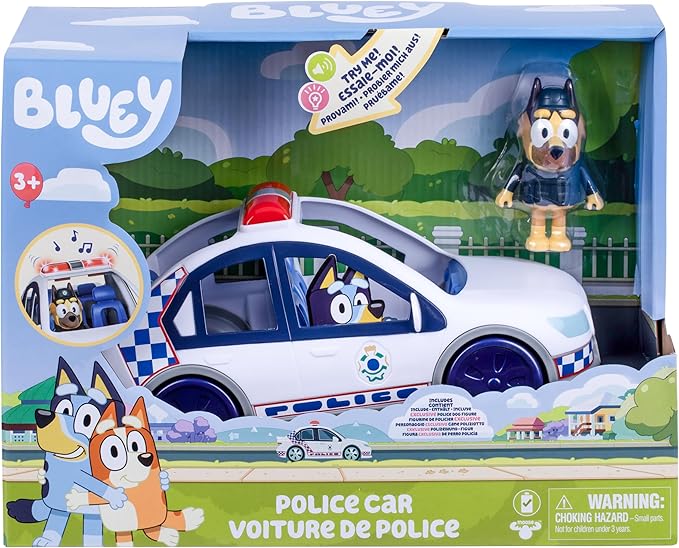 Bluey Police Car with Lights and Sounds