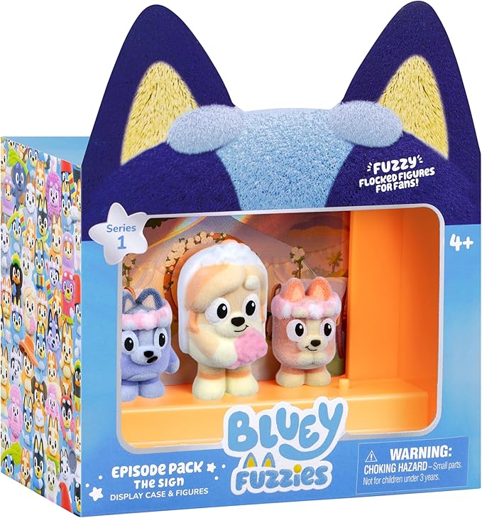 Bluey Fuzzies Episode Pack The Sign