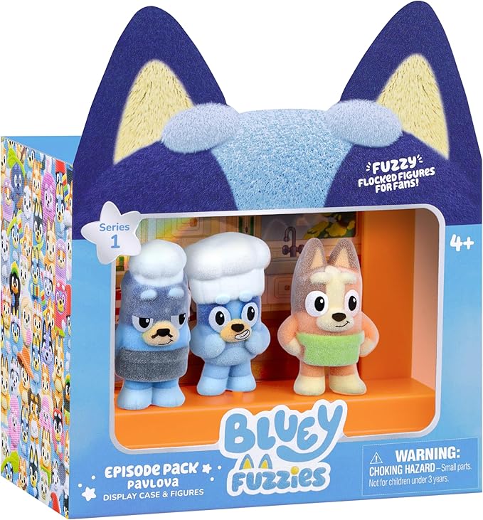 Bluey Fuzzies Episode Pack Pavlova