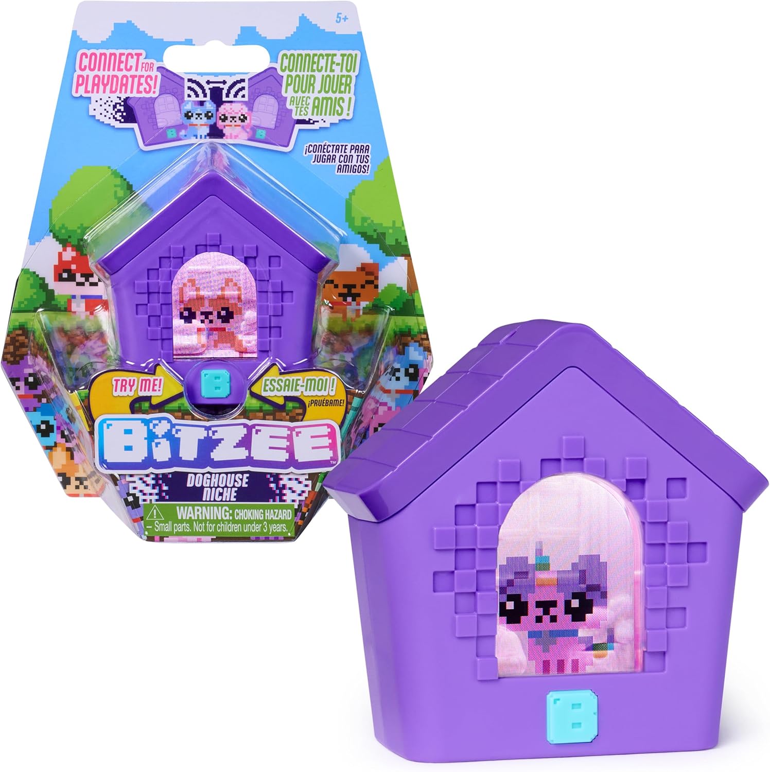 Bitzee Doghouse Interactive Digital Pet Niche