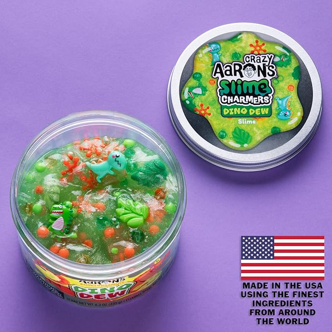 Crazy Aarons Slime Charmers Dino Dew