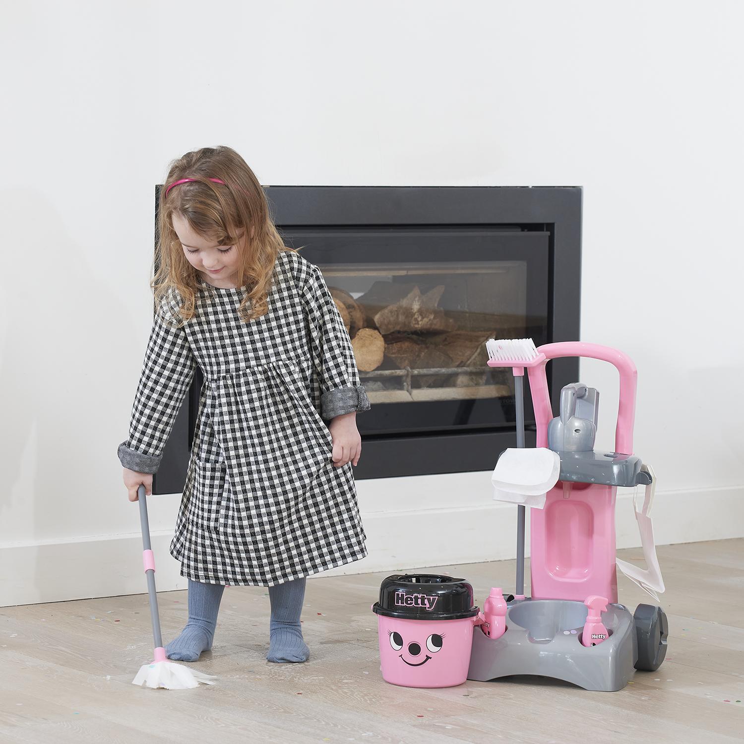 Casdon Deluxe Hetty Cleaning Trolley Toy