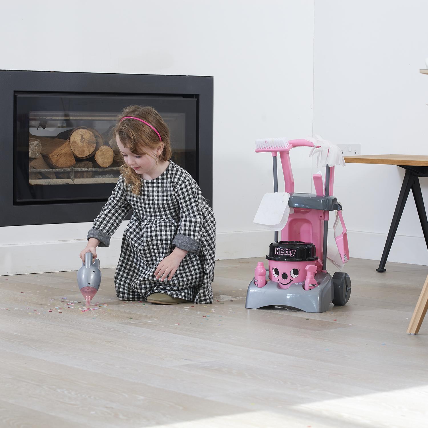Casdon Deluxe Hetty Cleaning Trolley Toy