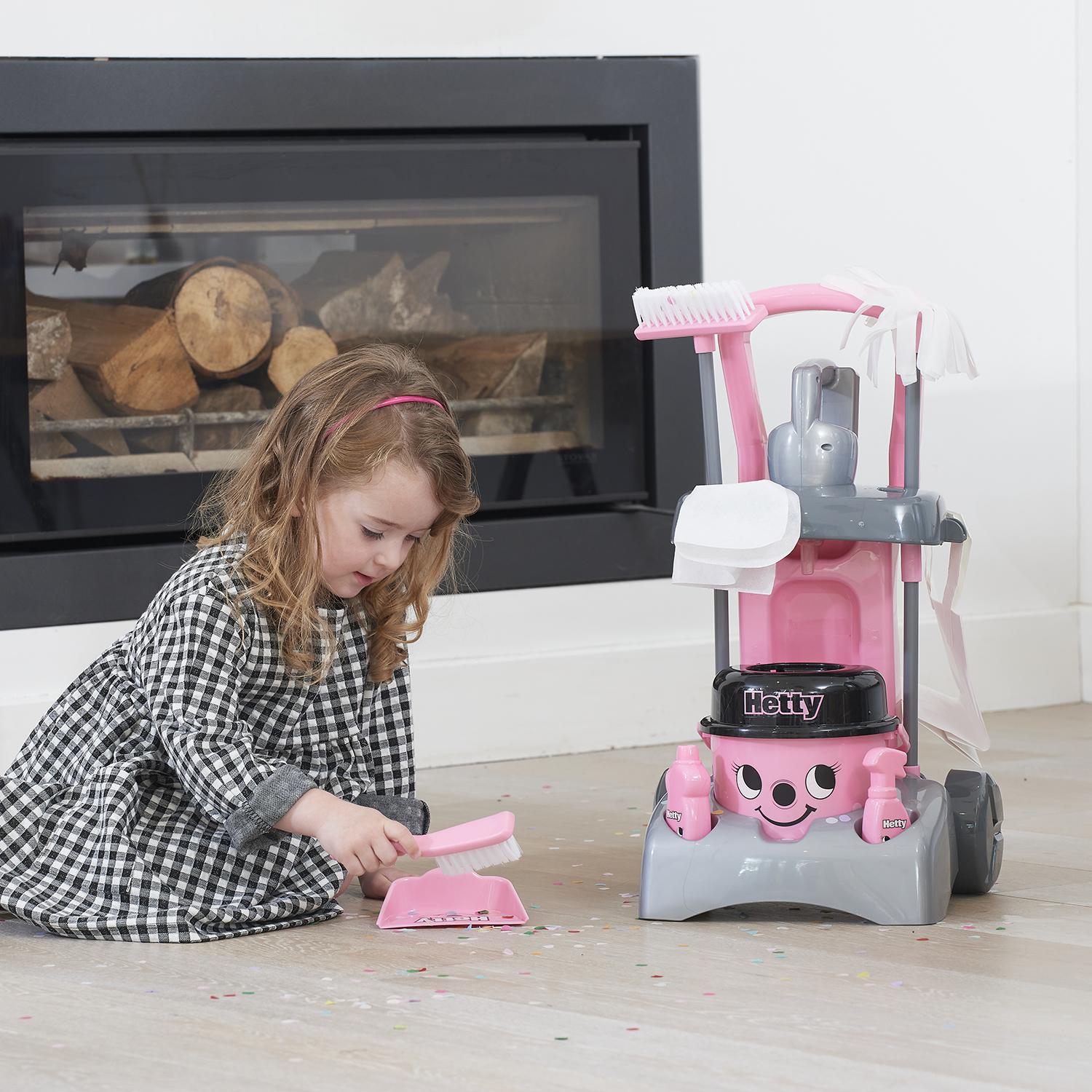 Casdon Deluxe Hetty Cleaning Trolley Toy