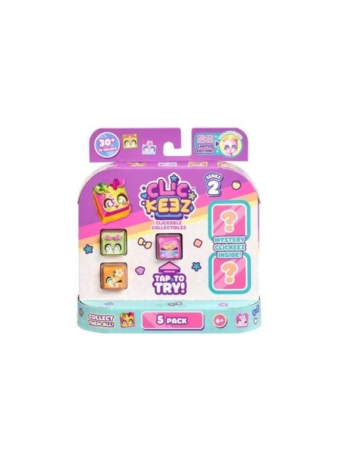 Clickeez Series 2 Five Pack Assorted