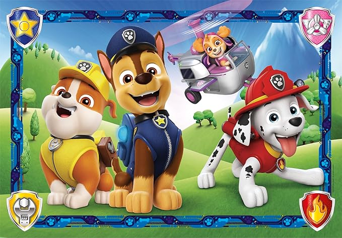 Clementoni Supercolor Puzzle Paw Patrol 104pcs