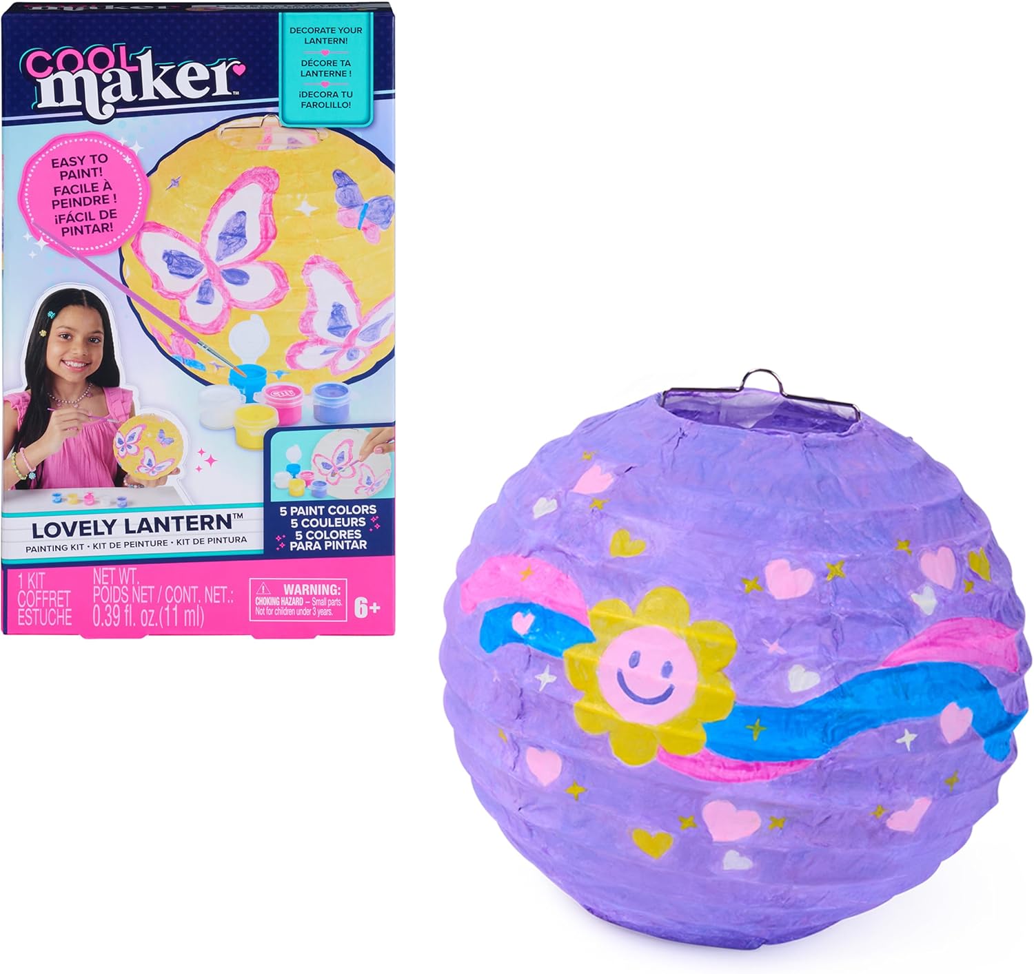 Cool Maker Lovely Lantern Painting Kit with 5 Colors