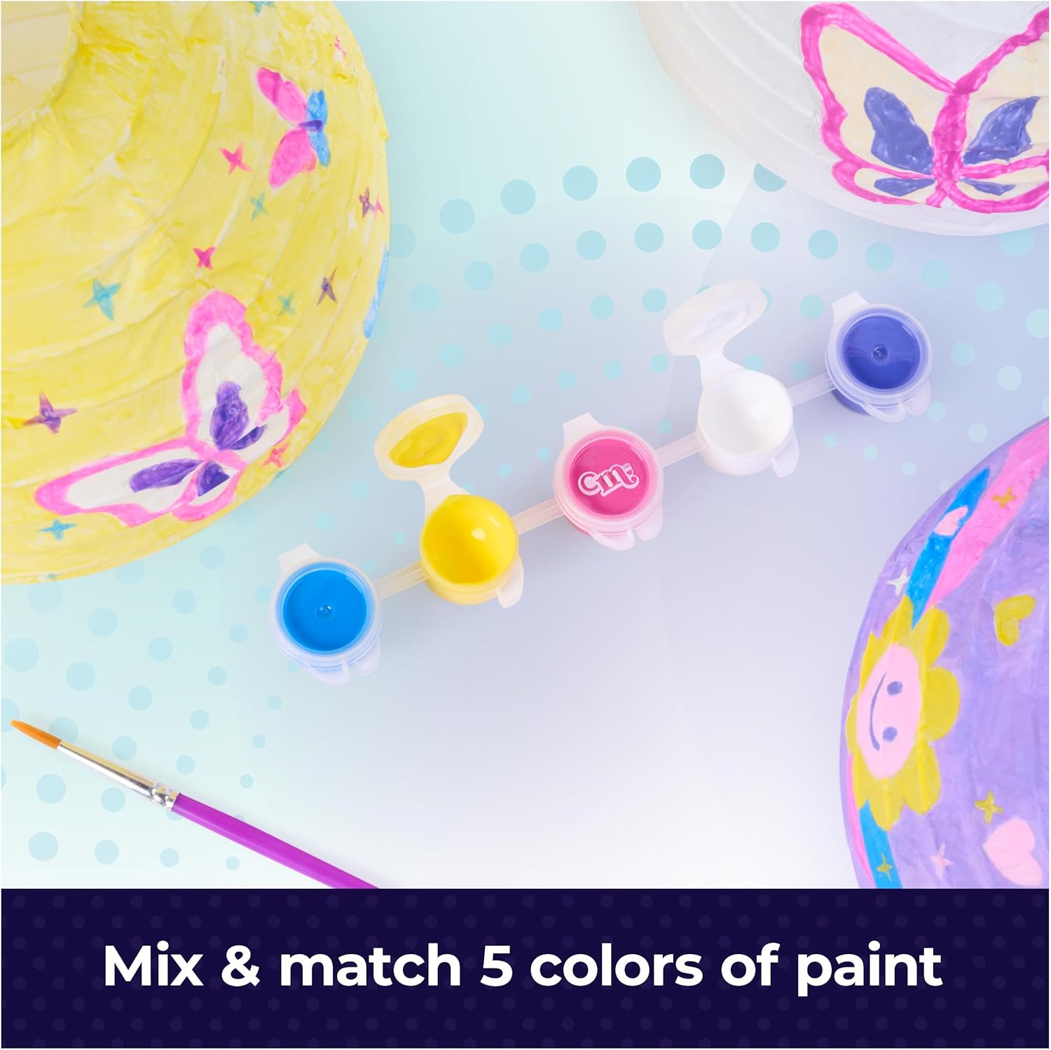 Cool Maker Lovely Lantern Painting Kit with 5 Colors
