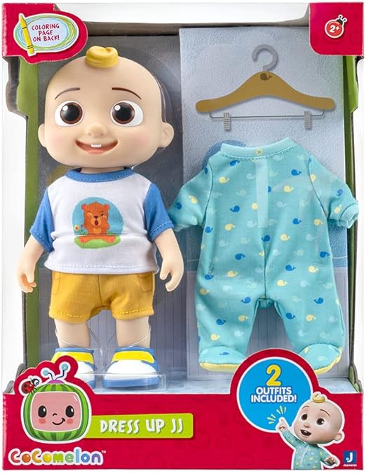 Cocomelon Doll Roto Dress Up Jj 9inch