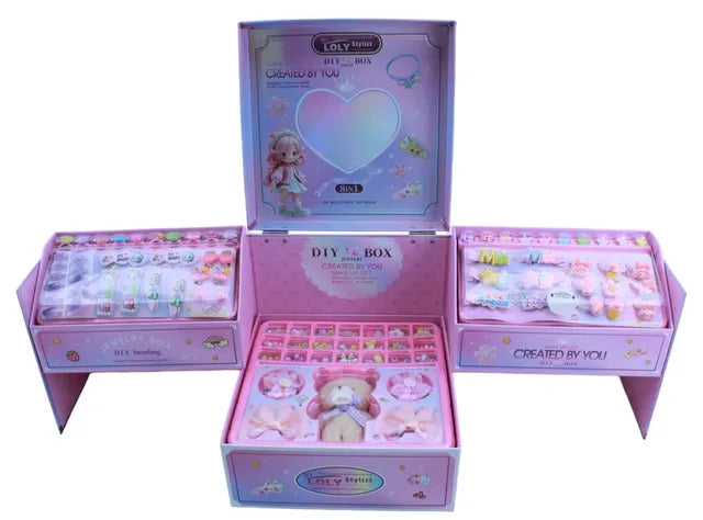 Caniya 8 In 1 DIY Jewellery Gift Box Multicolor