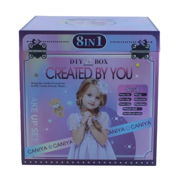 Buy Caniya 8 In 1 DIY Jewellery Gift Box Multicolor