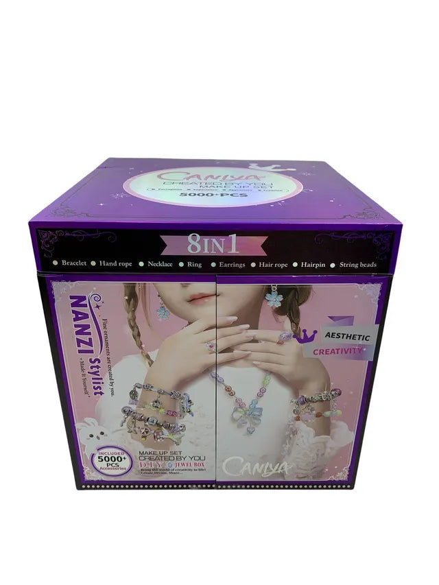 Buy Caniya 8 in 1 DIY Beads Jewelry Making Kit with Jewelry Box 955-64