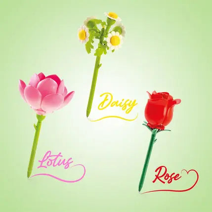 Canal Toys Flower Brick Pen 3 Pack