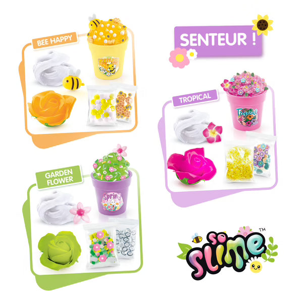 Canal Toys So Slime Flower Pot Set of 3