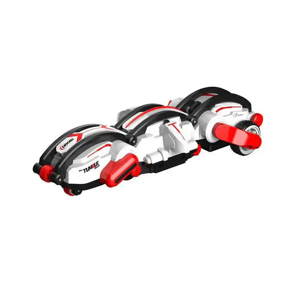 Crazon 2.4G Remote Control Transforming Caterpillar Stunt Car Red